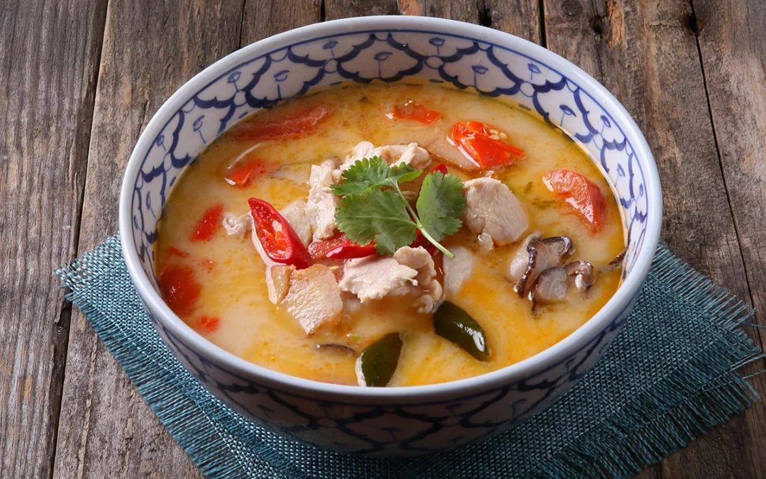 Tom kha kai soep